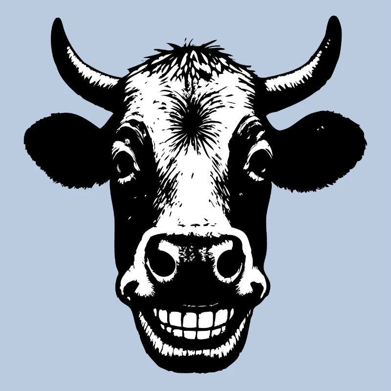 Vache souriante