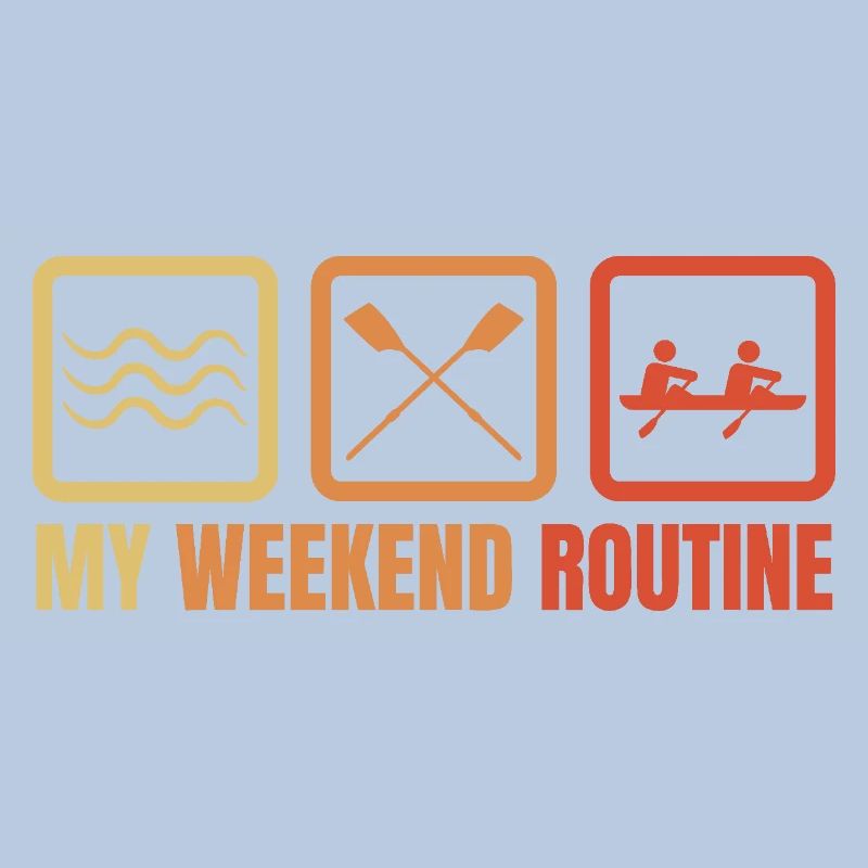 Routine du week-end de rameur