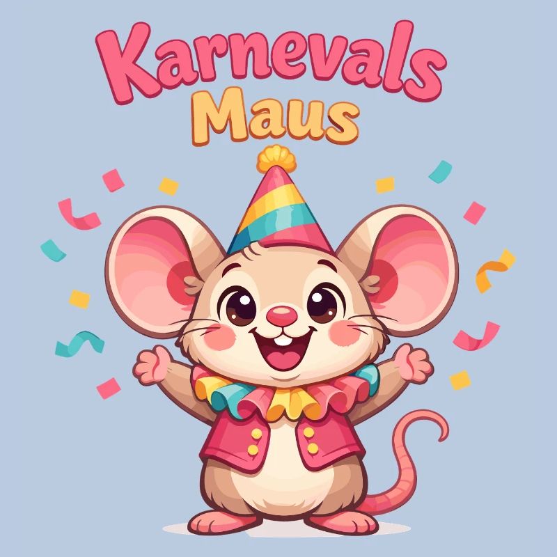 Karnevalsmaus Kölsche Mädsche – Kölle Alaaf