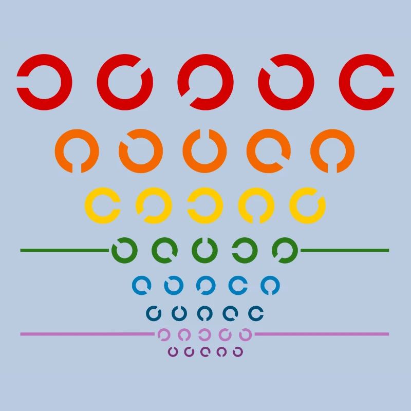 Rainbow Visual Test
