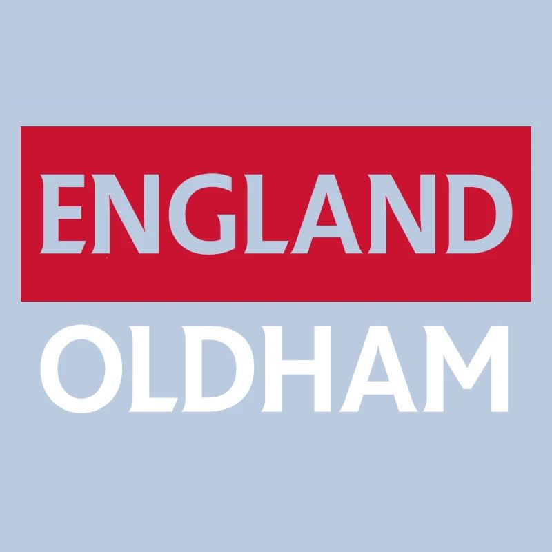 Conception des drapeaux anglais Oldham