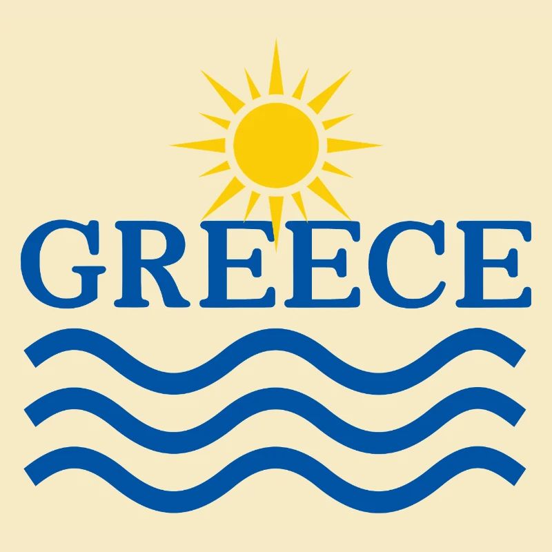 Emblem der griechischen Sonnenwellen