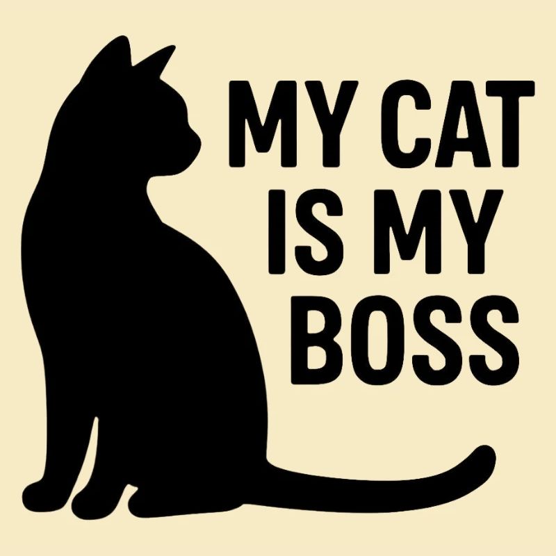 Le chat est le patron
