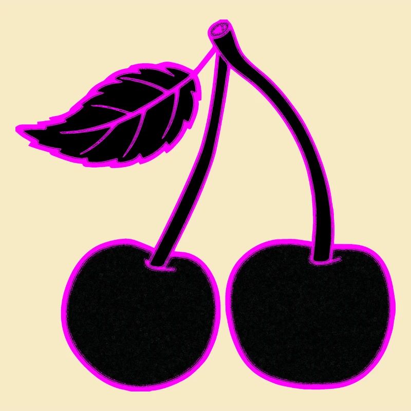 Neon Cherry Pink, subtle or present