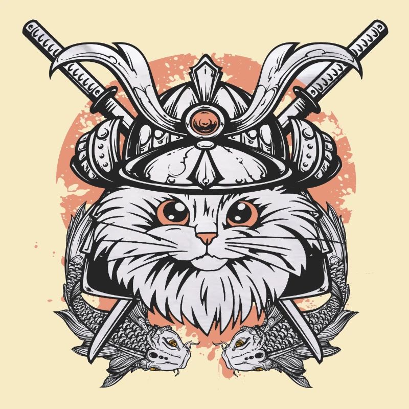 Kampfkatze Koi