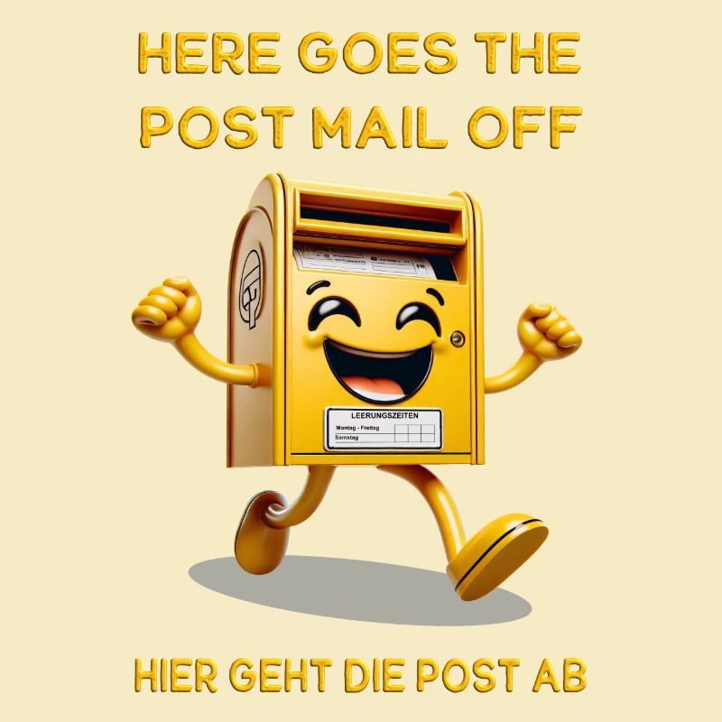 Voici le courrier postal. C’est là que va le courrier