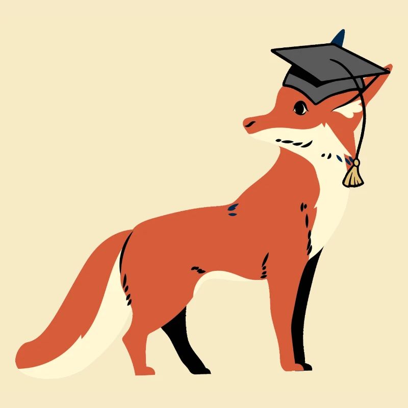 fox wisdom wise scholar learn wise