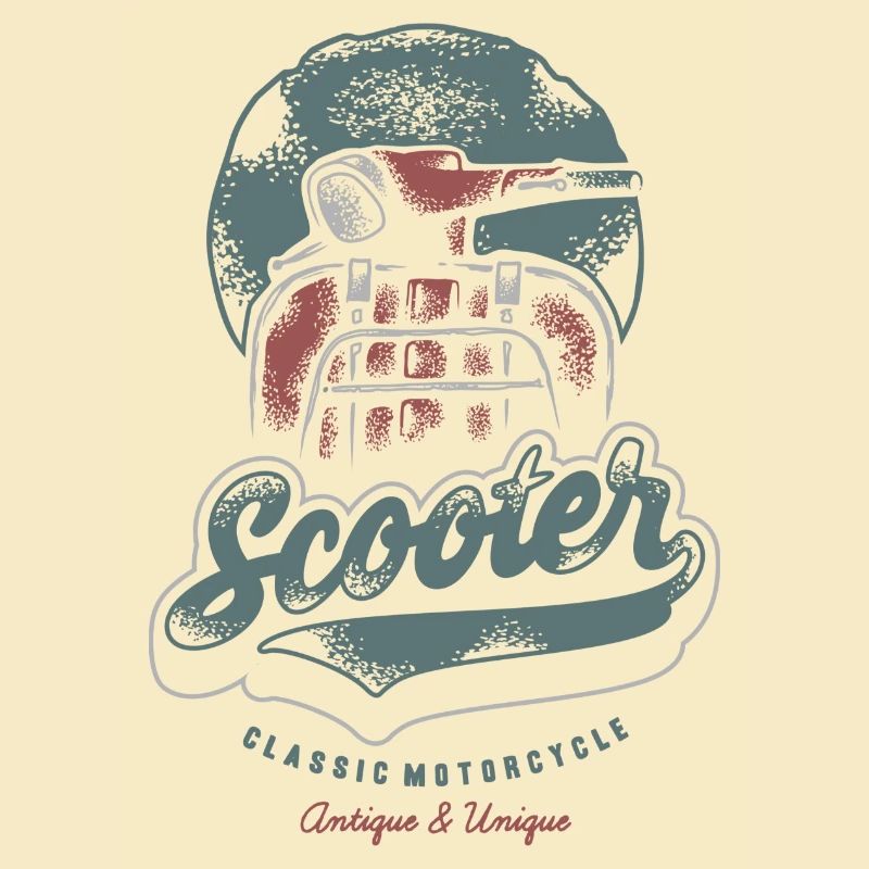 Sommer - Rollerfahrer - Spanienfeeling