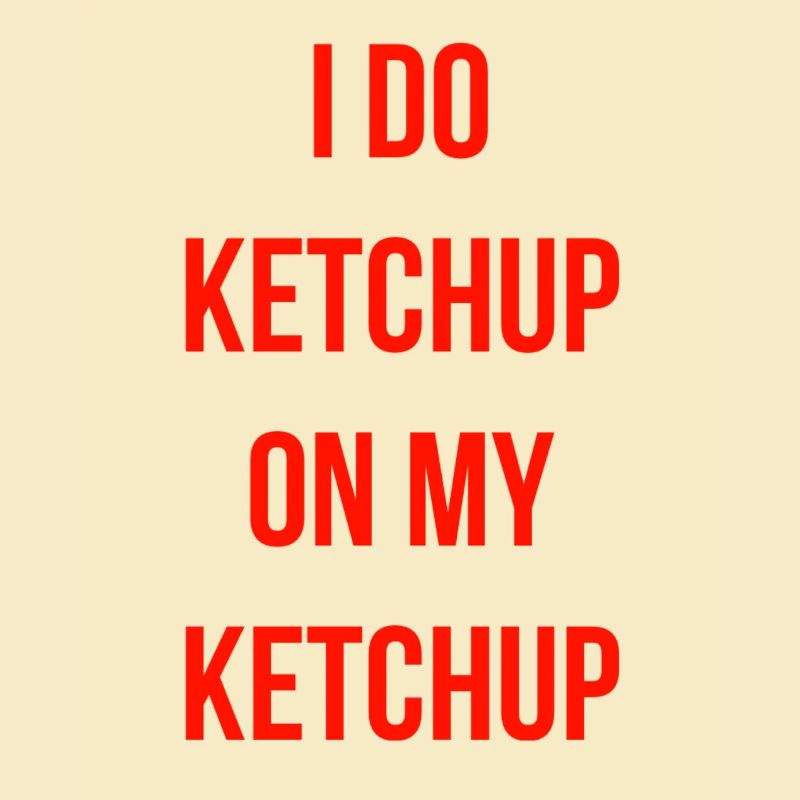 Conception de ketchup