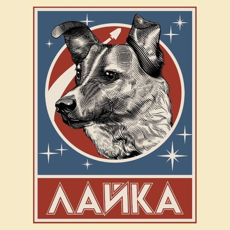 Chien de l’espace soviétique Laika