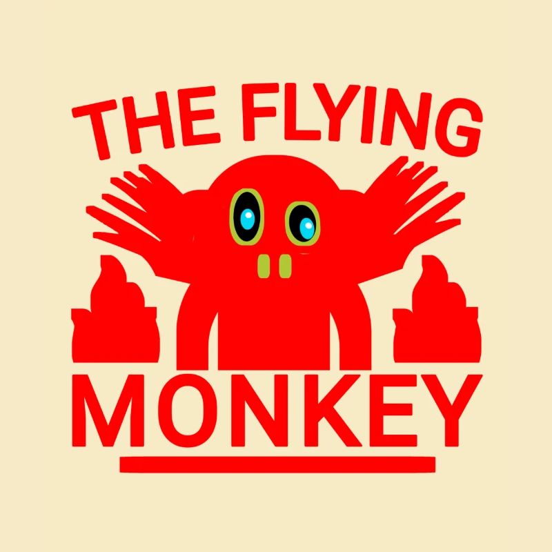 Flying monkey red