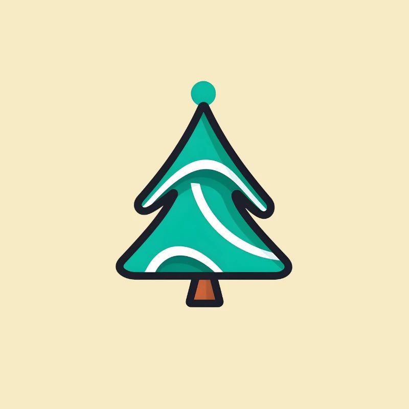 Conception d’arbre de Noël comique - arbre de Noël Crist Tree