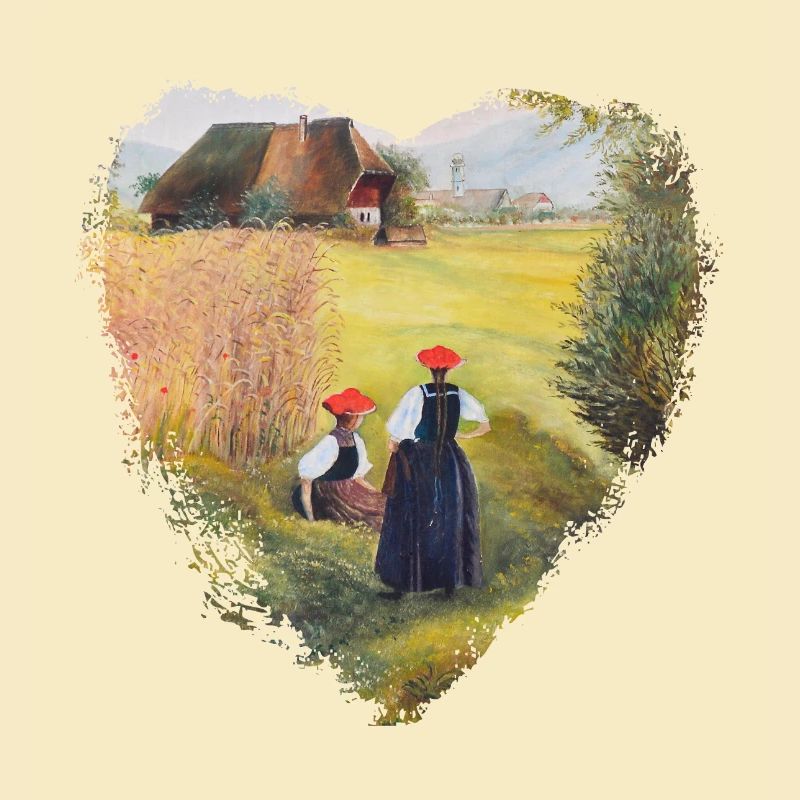 Des filles de la Forêt-Noire avec Bollenhut