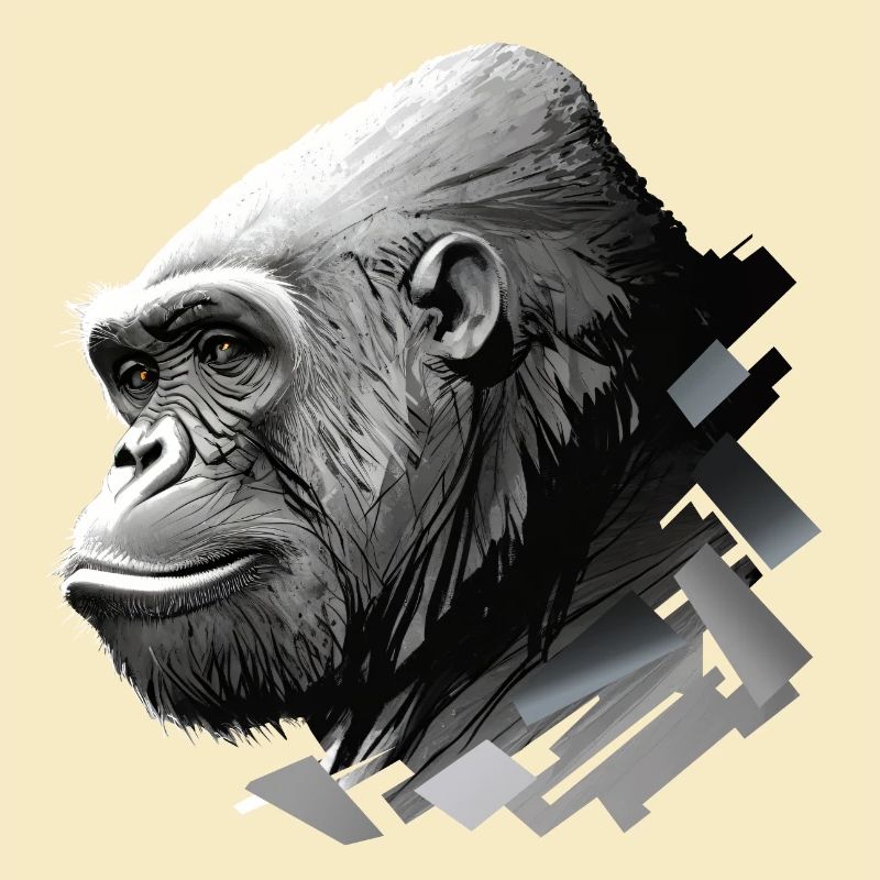 gorilla, Der Gorilla schweigt