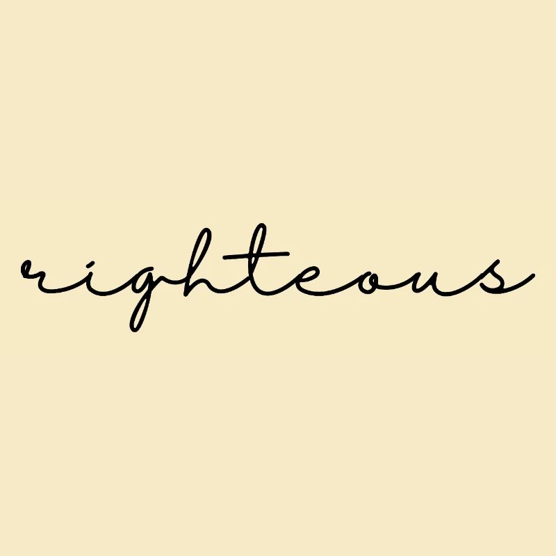 Righteous script