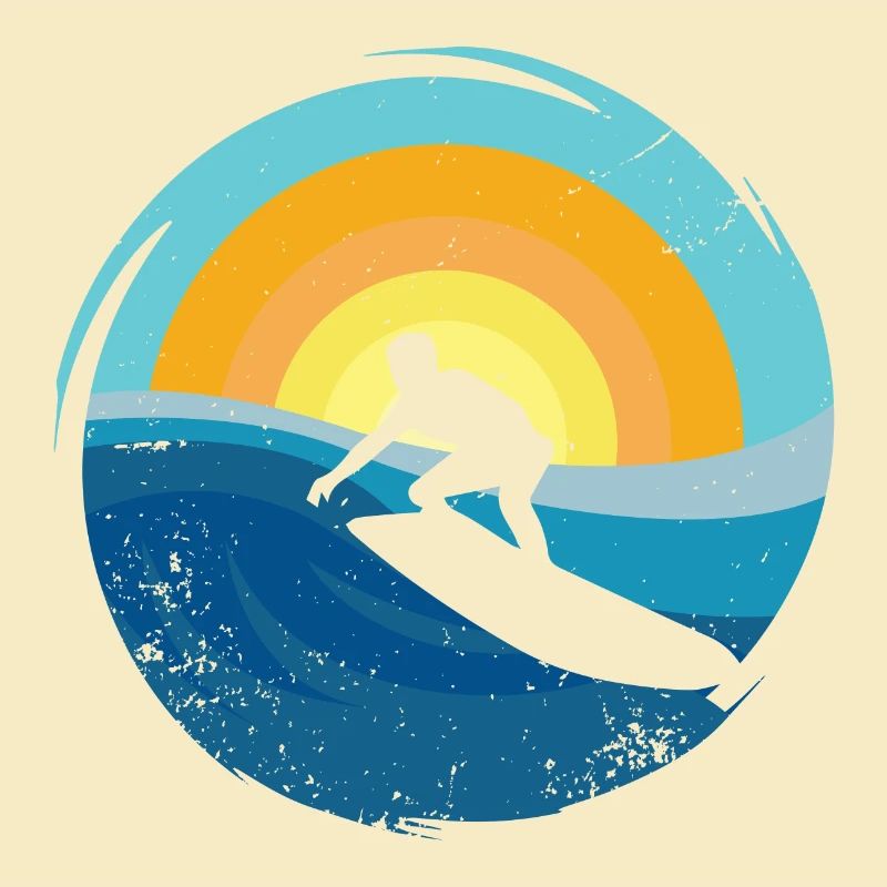 Surfeur - Planche de surf