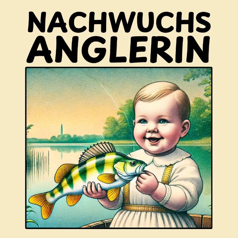 Nachwuchs Anglerin