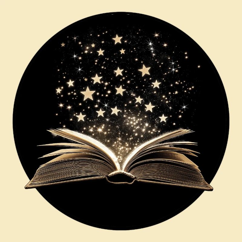 Buch mit Sternen