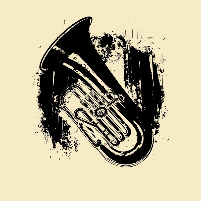 Tuba Drawing