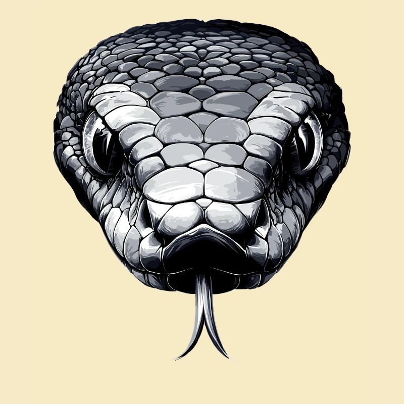 Serpent Python Cobra Mamba Serpent à sonnettes Serpent