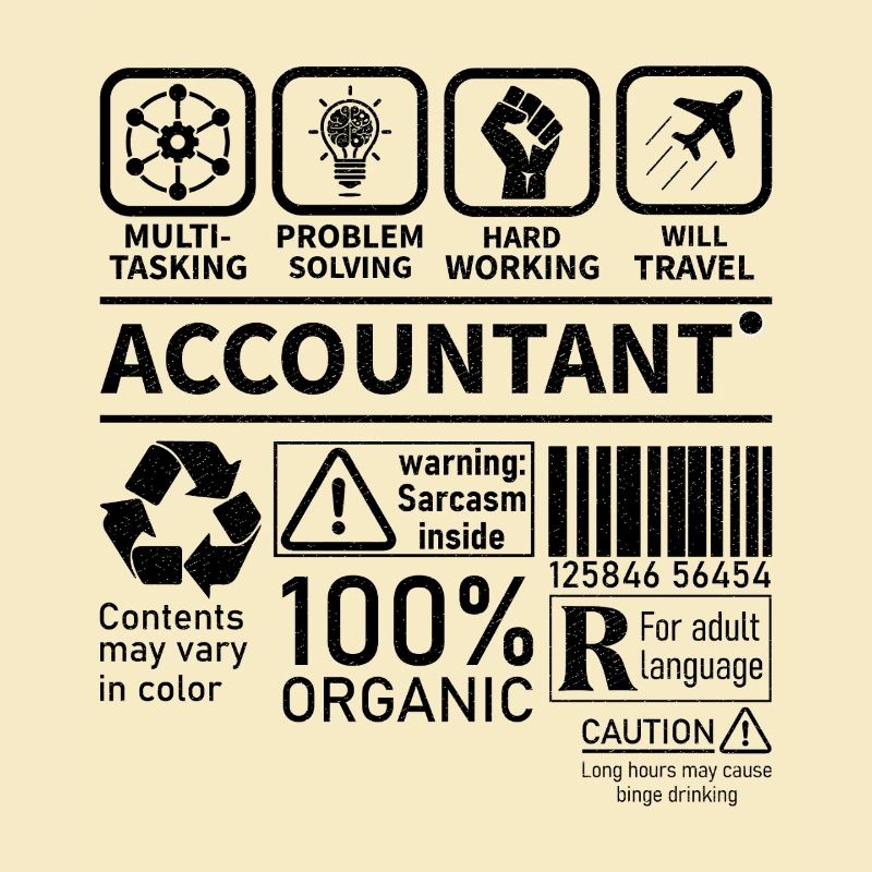 Comptable Multi tâche Résolution de problèmes Travail acharné