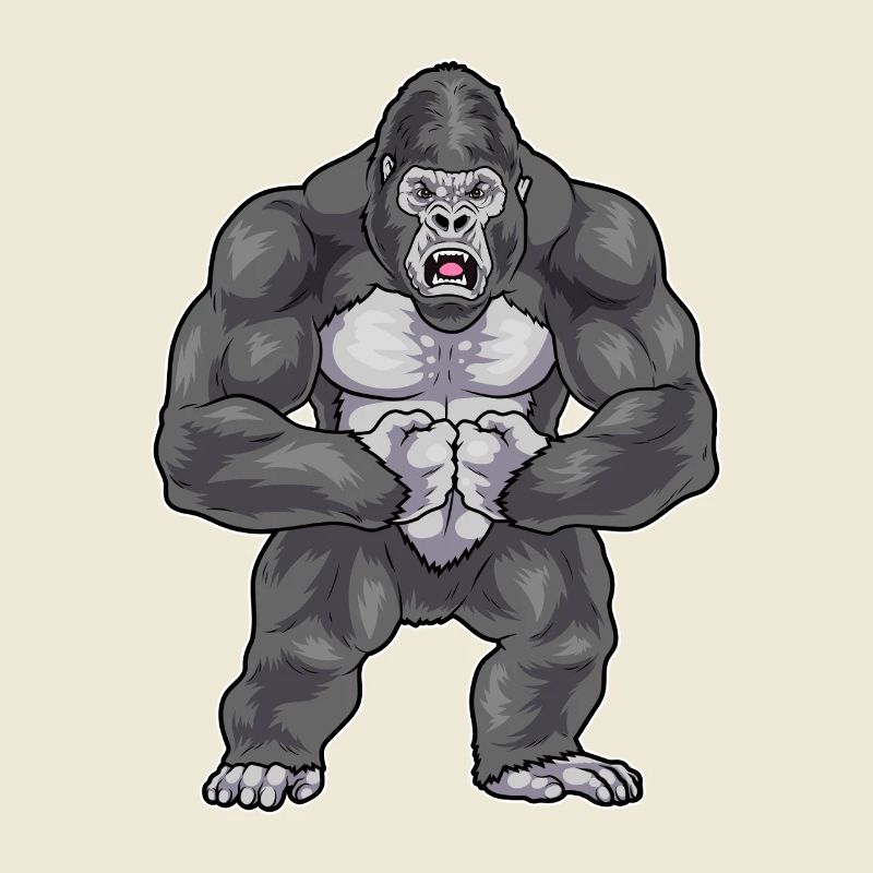 Gorilla Bodybuilder Bodybuilding