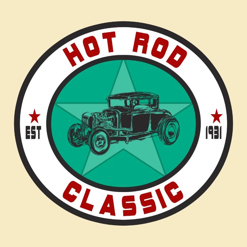 Hot Rod Classic Oldtimer Auto Car US Car Geschenk