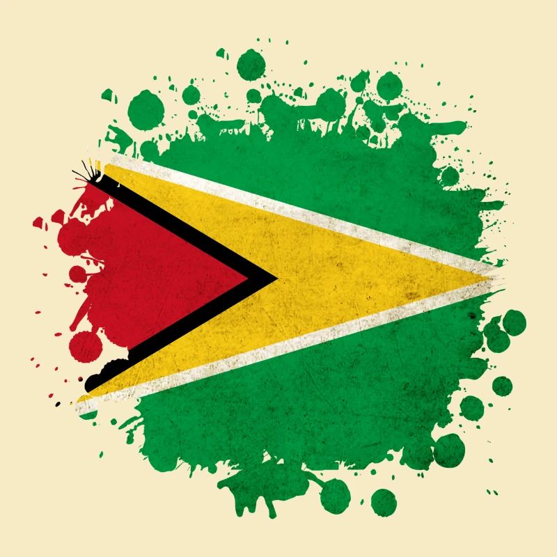 blob drapeau de la Guyane