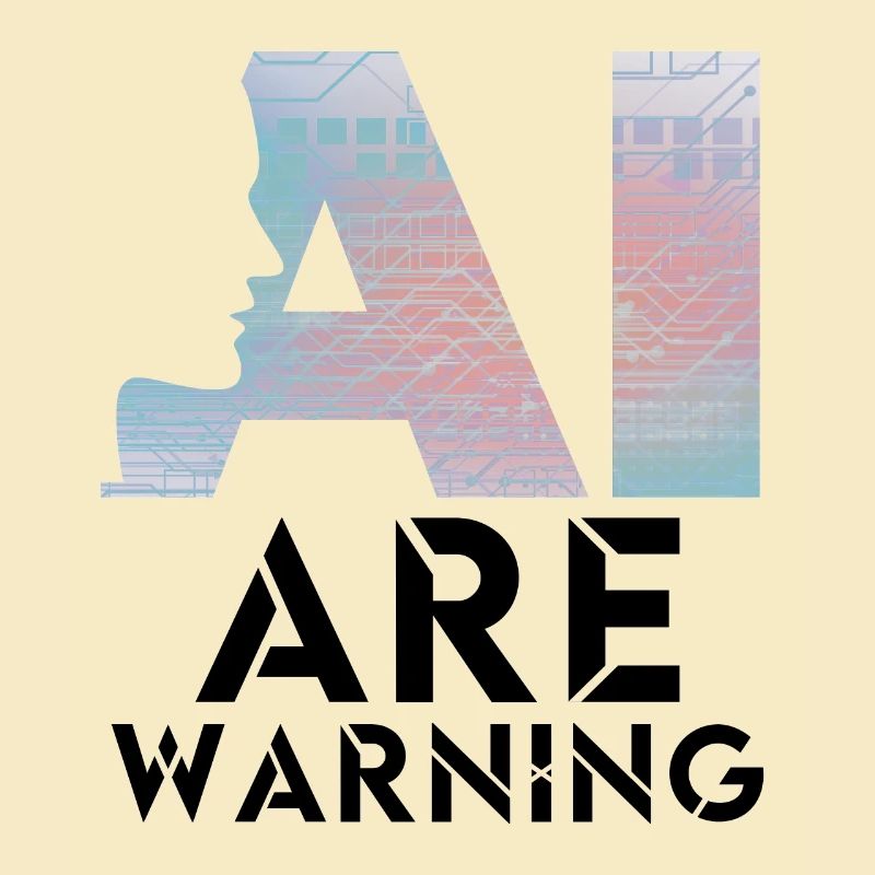 AI alert Caution artificial intelligence
