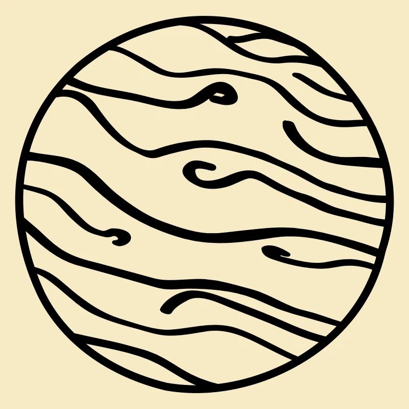 Planet Space Doodle