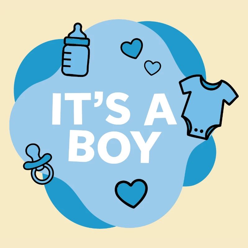 C’est une baby shower de bébé garçon