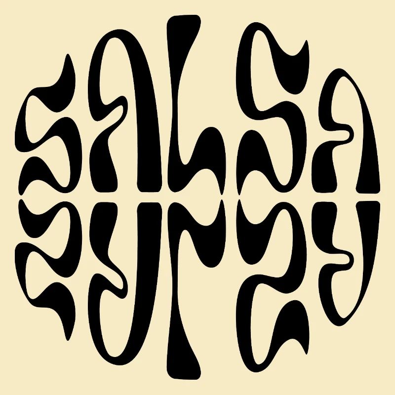 Conception de logo typographique Salsa