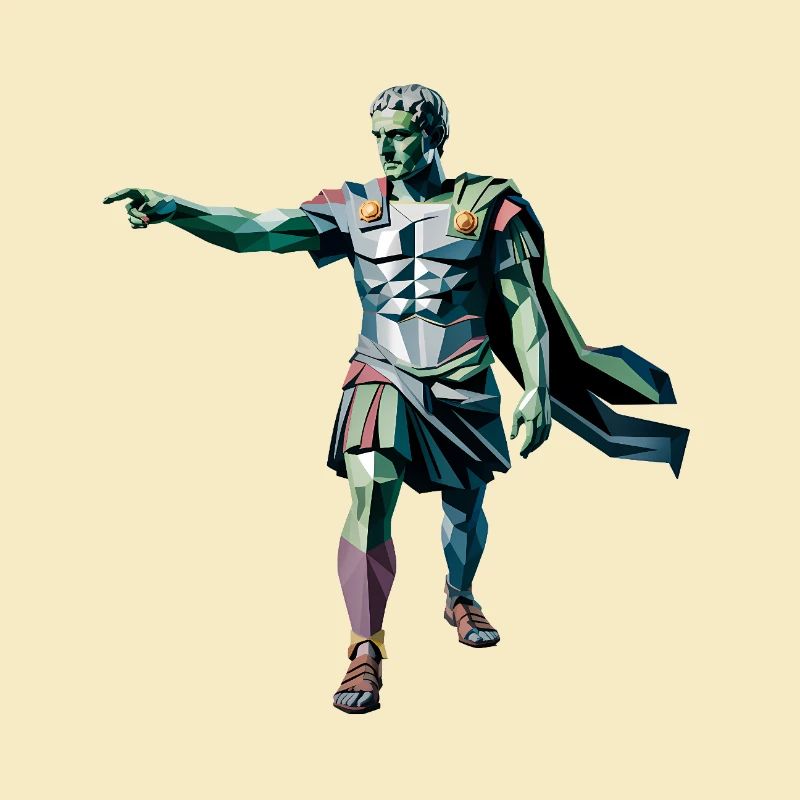 Caesar - Cooles Geschichtslogo