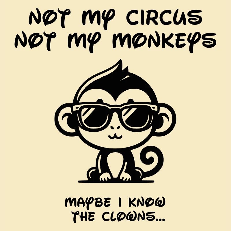 Pas mon cirque - Noir