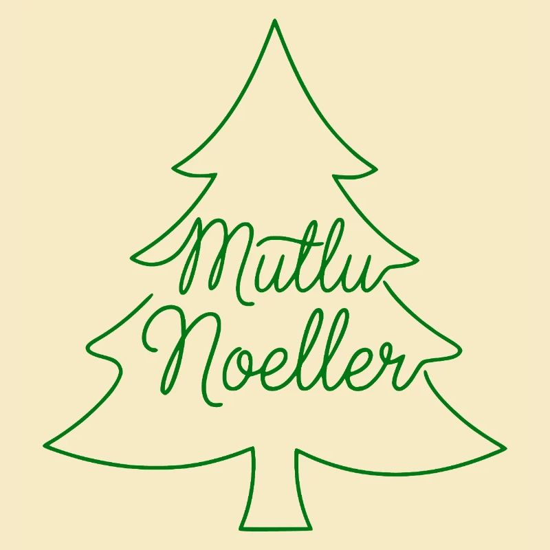 Conception du sapin de Noël de Mutlu Noeller