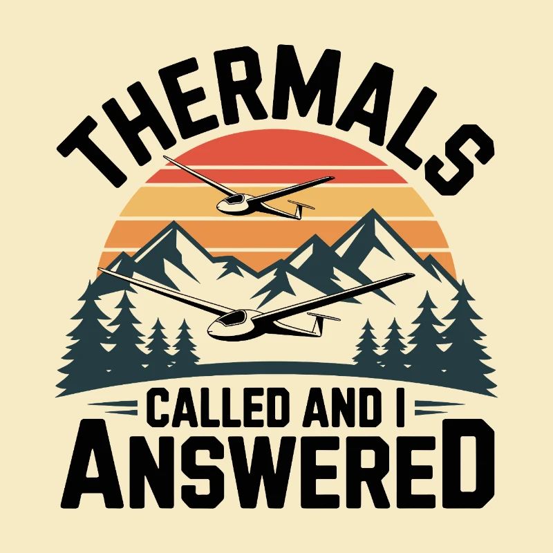 Glider thermals call, I answer – gliding
