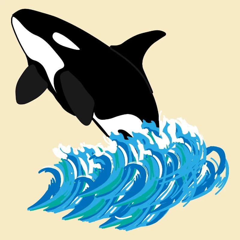 Orca Print