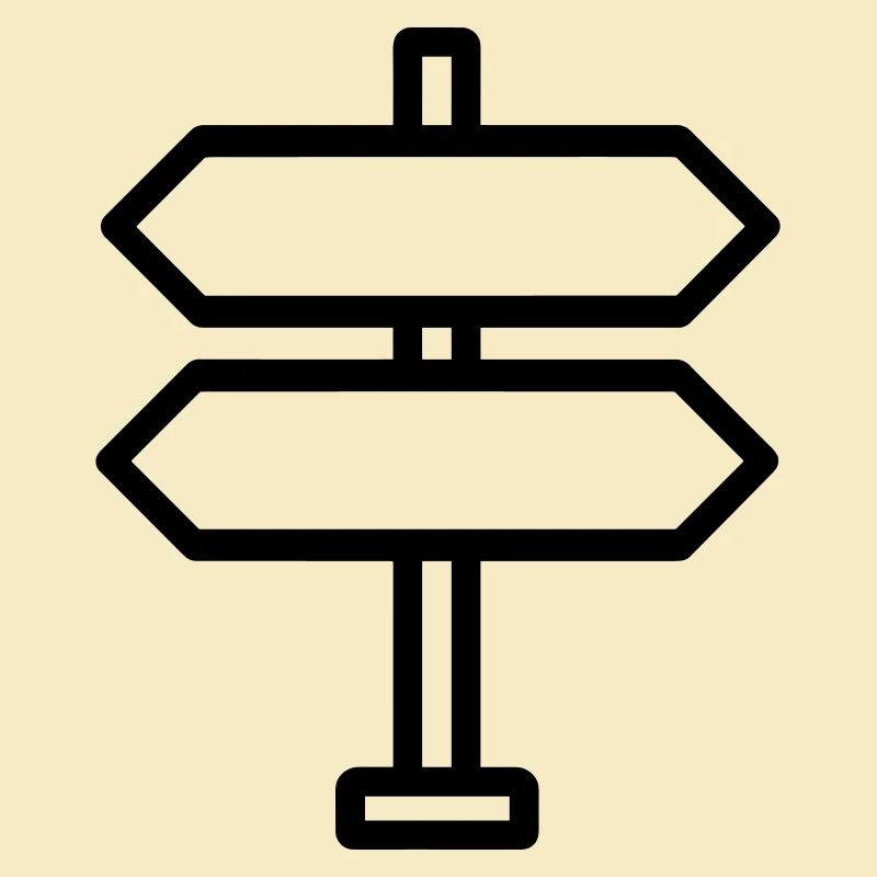 panneau directionnel
