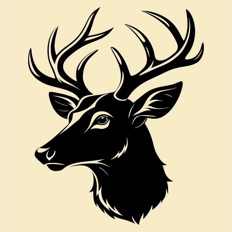 Whitetail Deer Head