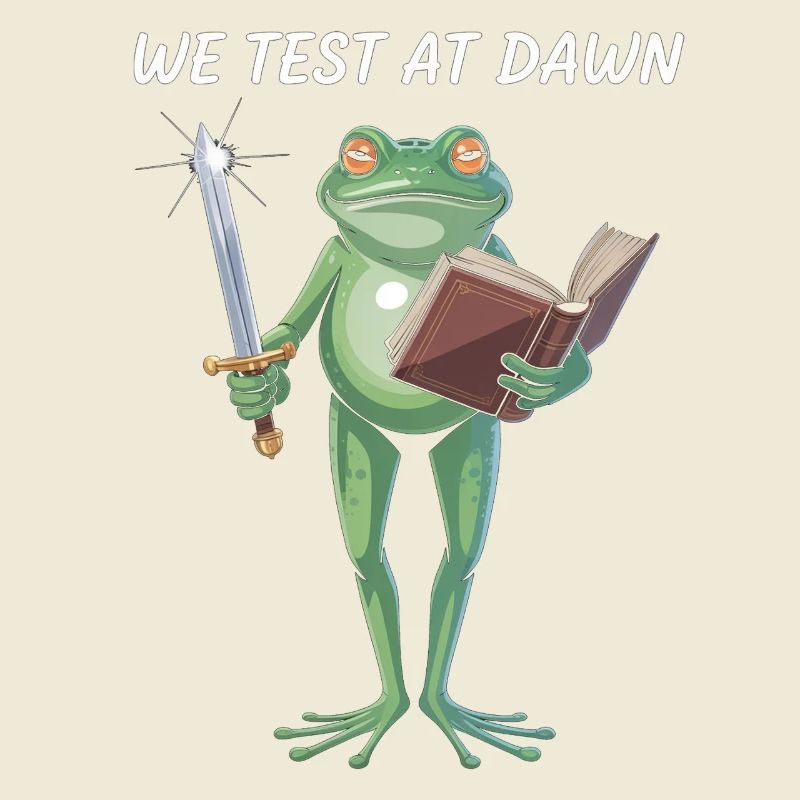 Dawn Test Frog Warrior
