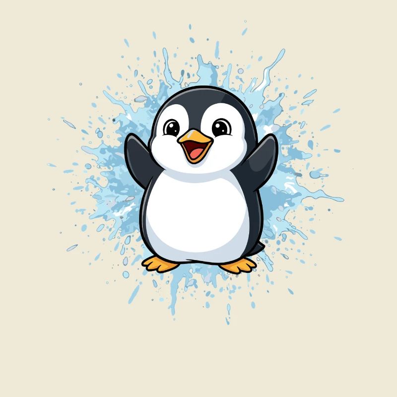 Pingu Splash Blue