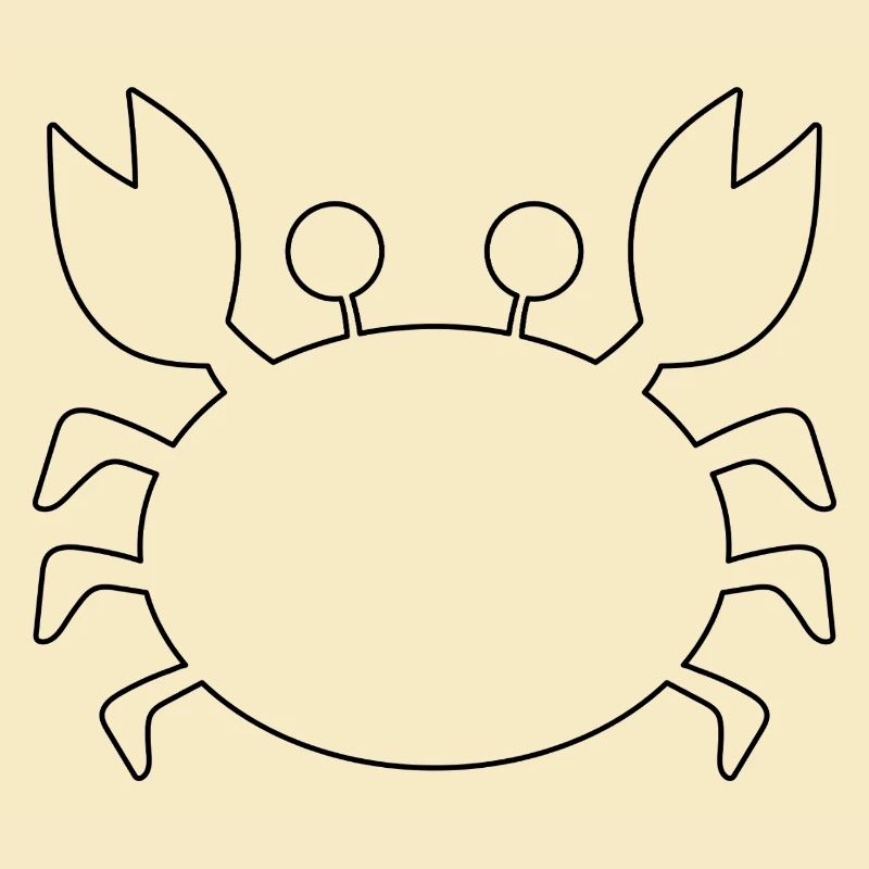 Krabbenumriss