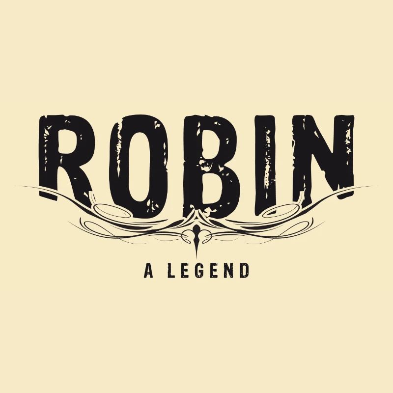 ROBIN A LEGEND décoré
