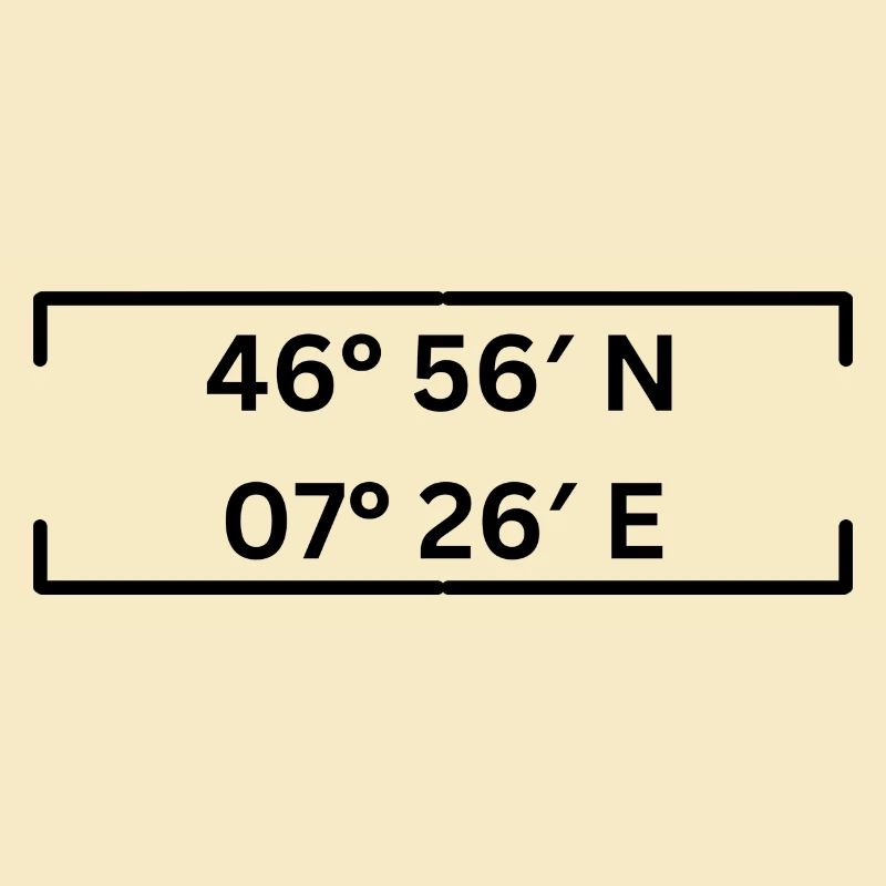 Coordinates Bern Minimalist