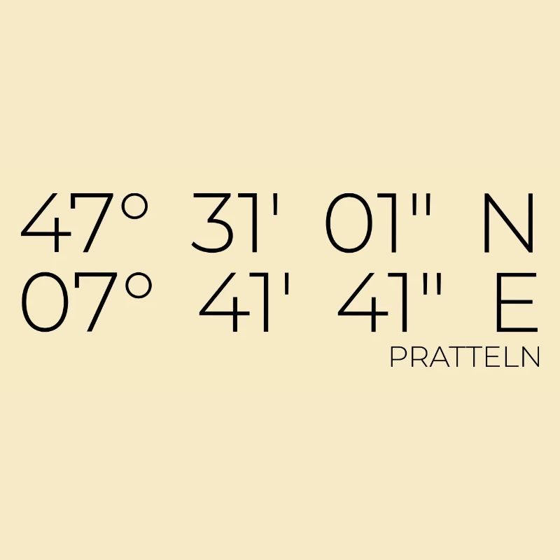 coordinates Pratteln Switzerland