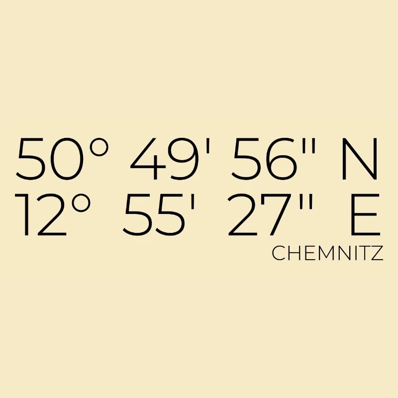 Coordinates Chemnitz