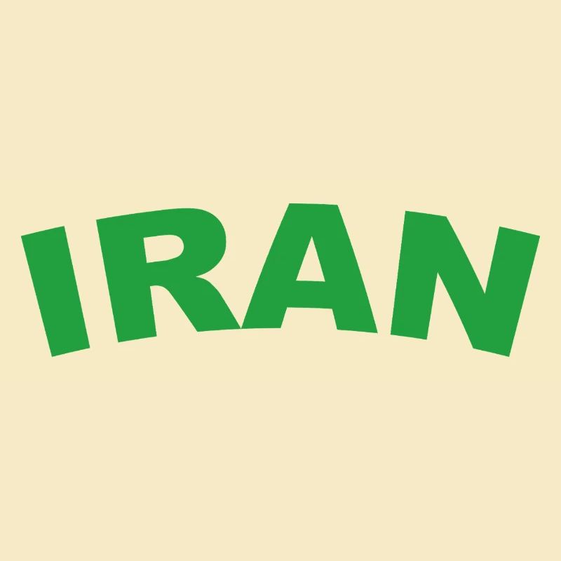 Iran en vert – Conception de texte puissante