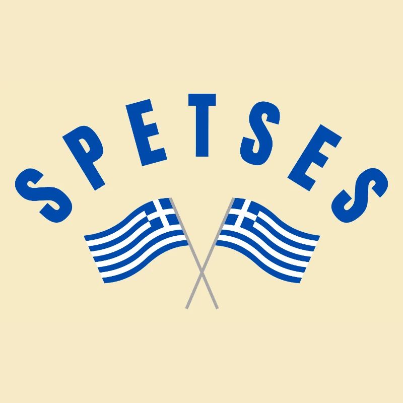 Drapeaux grecs de Spetses