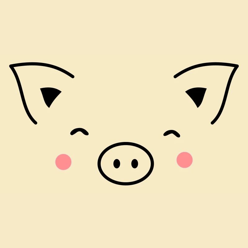 Pig sow piglet piglet boar I gift idea