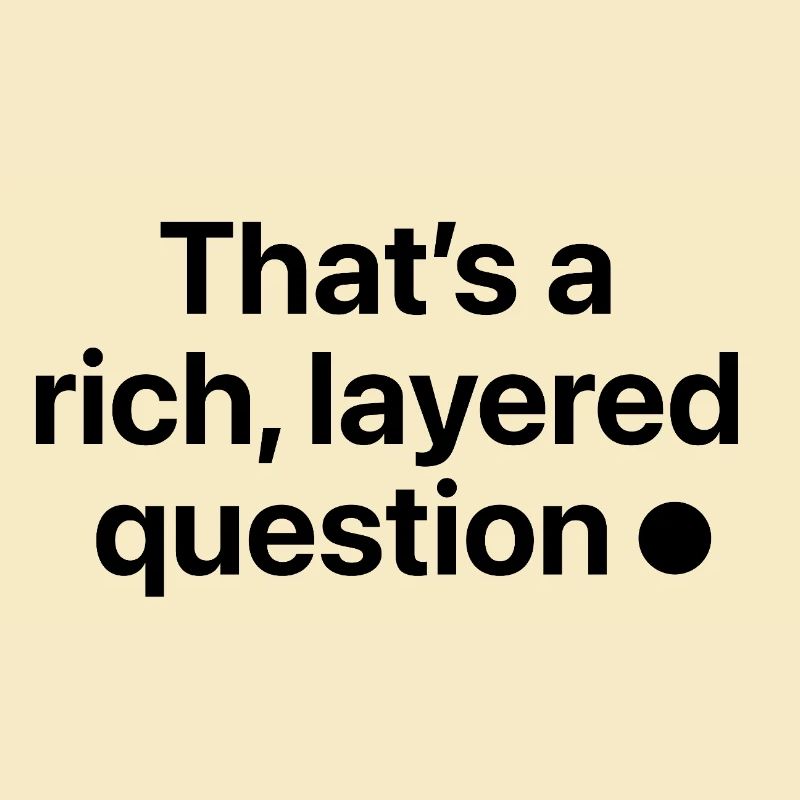 C’est une question riche et complexe